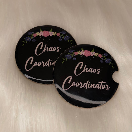 Chaos Coordinator Car Coaster Set