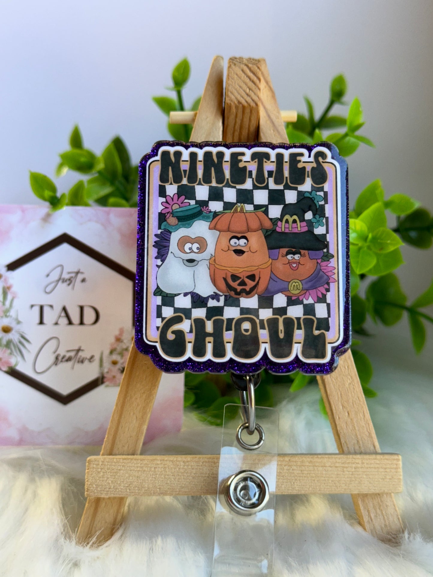 Nineties Ghoul Chicken Nugget Interchangeable Badge Toppers