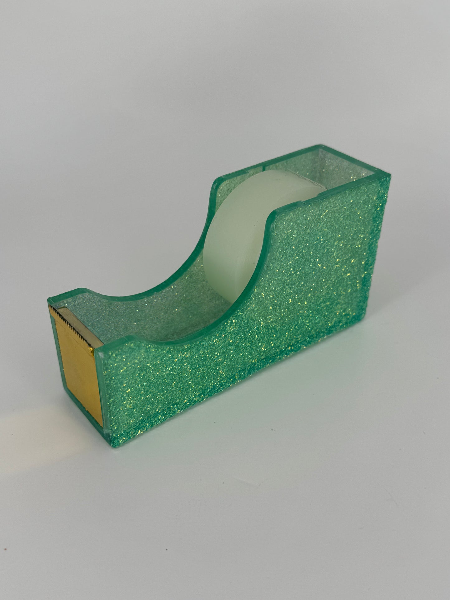 Square Glittered Tape Dispenser