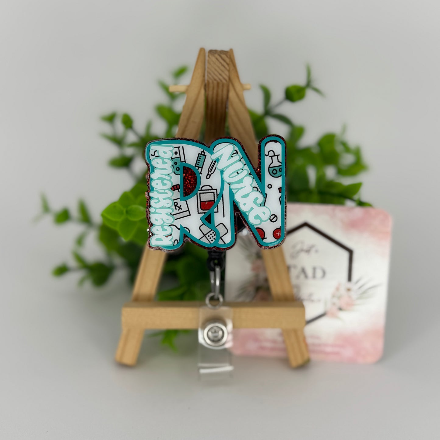 RN Credential Interchangeable Badge Topper