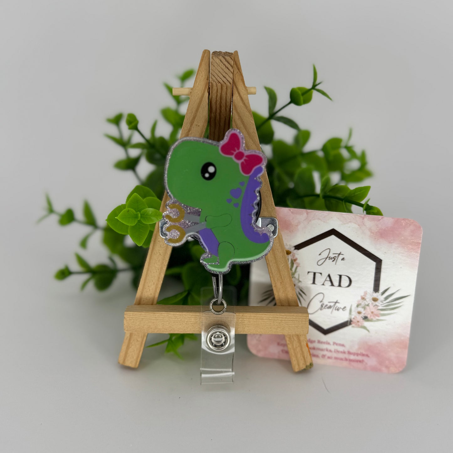 T-Rex Dino with Arm Extenders Interchangeable Badge Topper