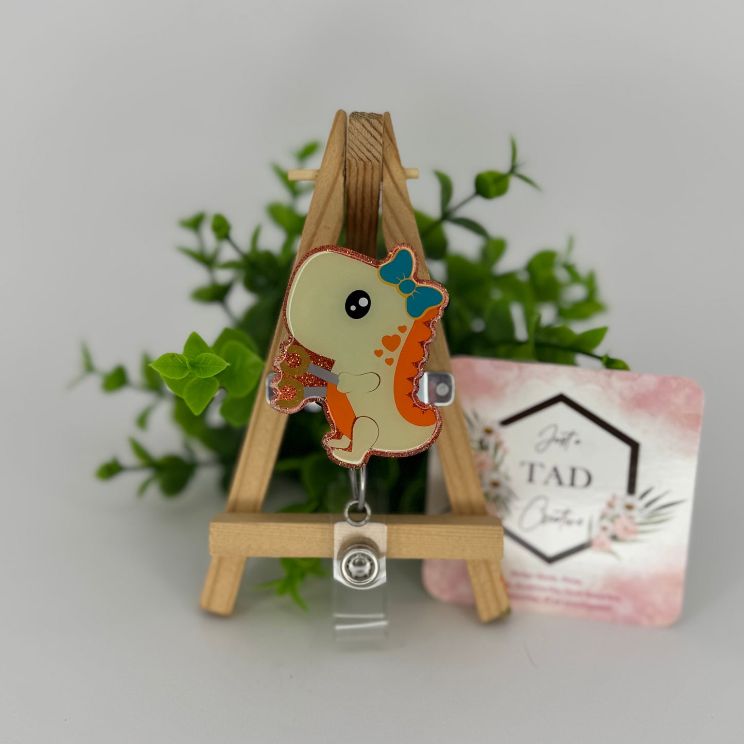 T-Rex Dino with Arm Extenders Interchangeable Badge Topper