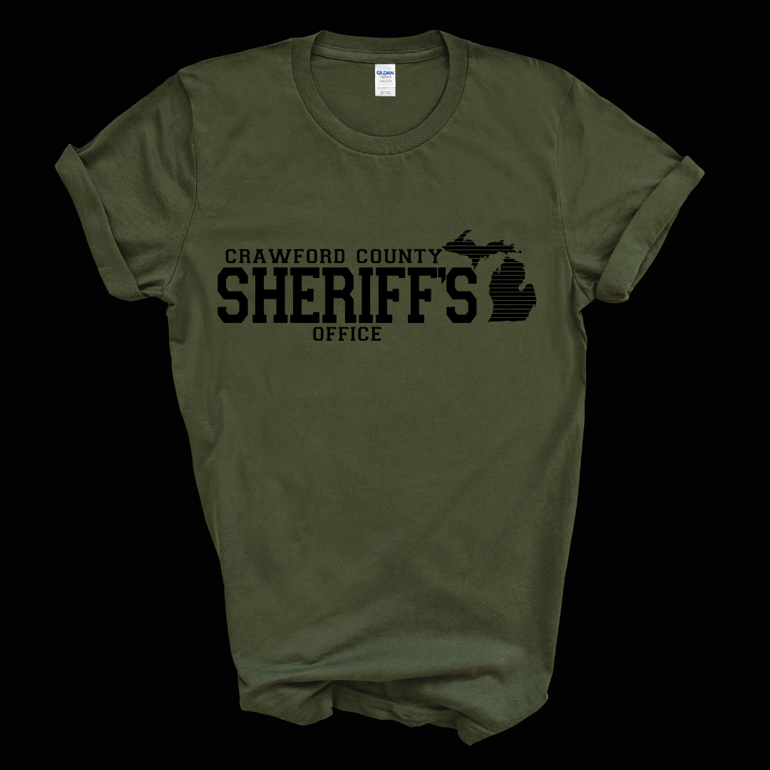 Simple Design Crawford County Adult T-Shirt