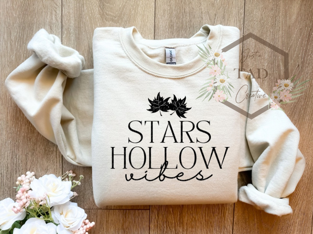 Stars Hollow Vibes Graphic Crewneck