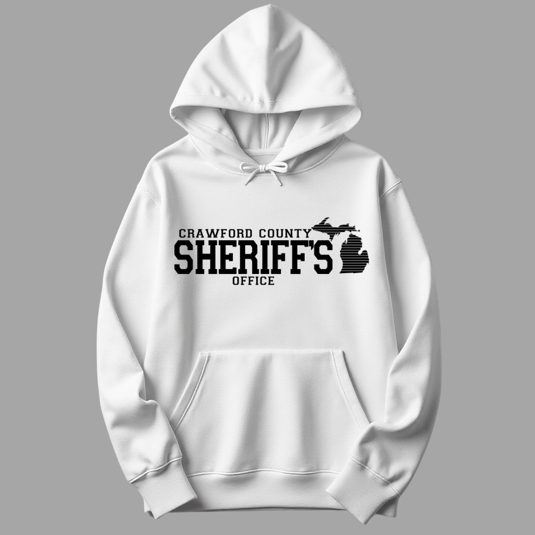 Simple Design Crawford County Adult Hooded Sweatshirt