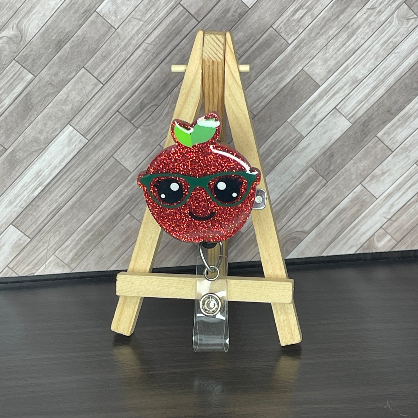 Smart Apple with Glasses Interchangeable Topper