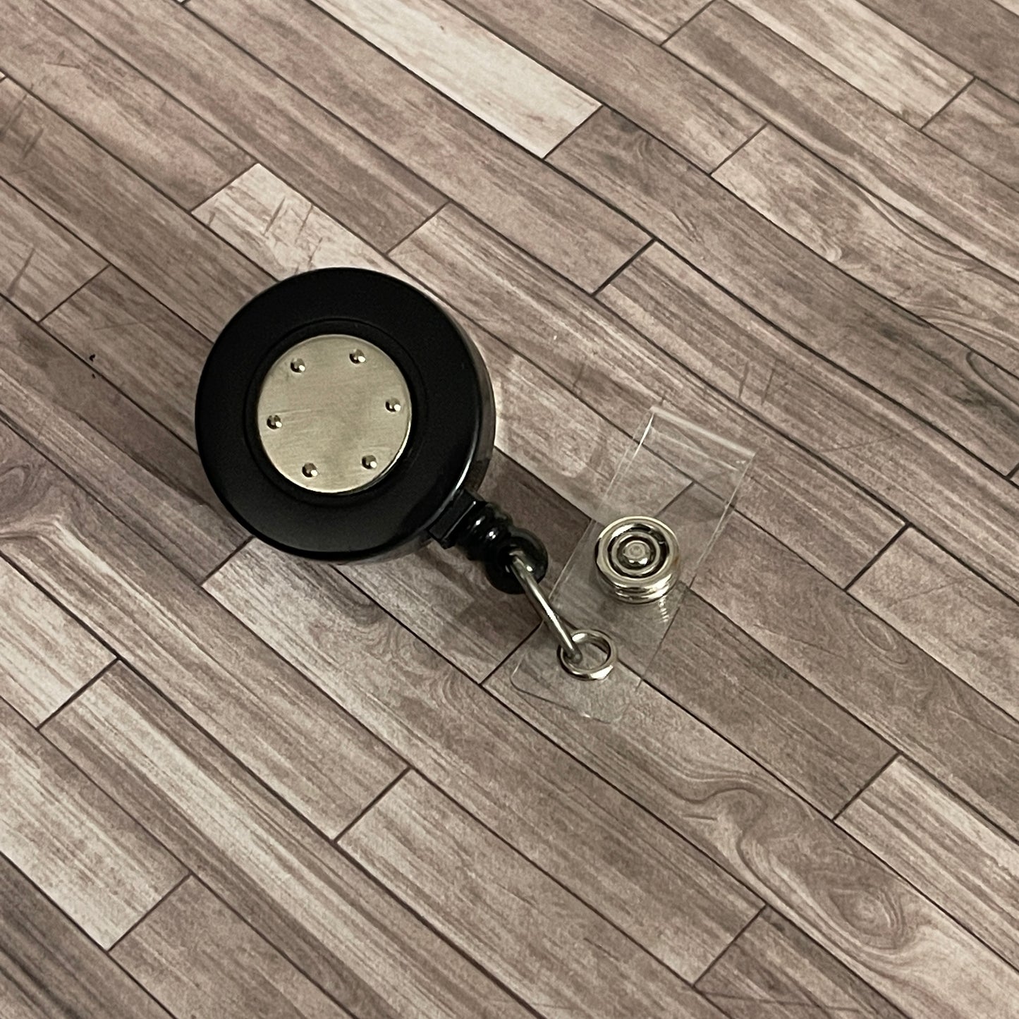 Just a TAD Alligator Clip Badge Reel Base