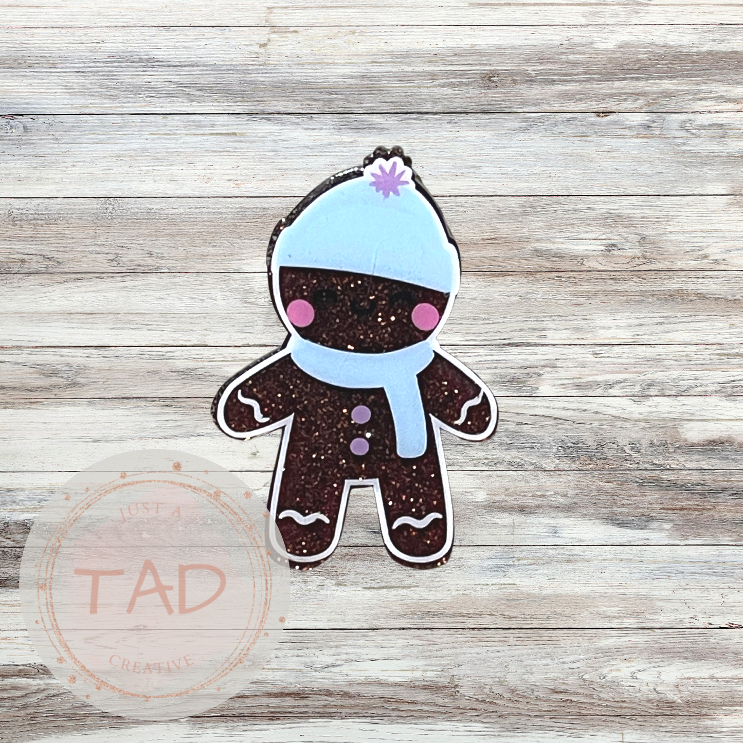 Gingerbread Boy Interchangeable Topper
