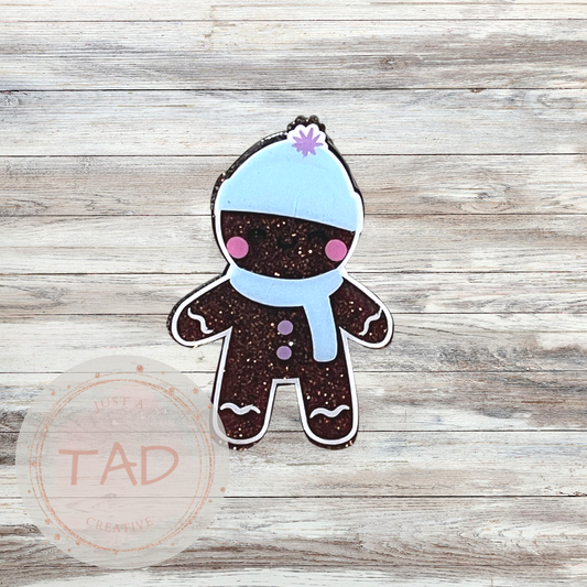 Gingerbread Boy Interchangeable Topper