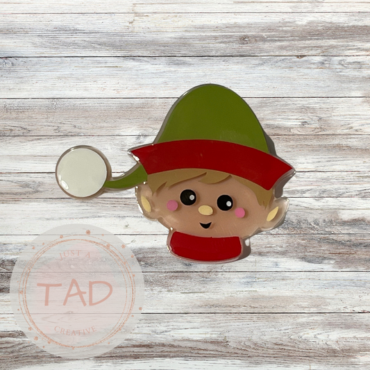 Boy Elf Heads Interchangeable Topper