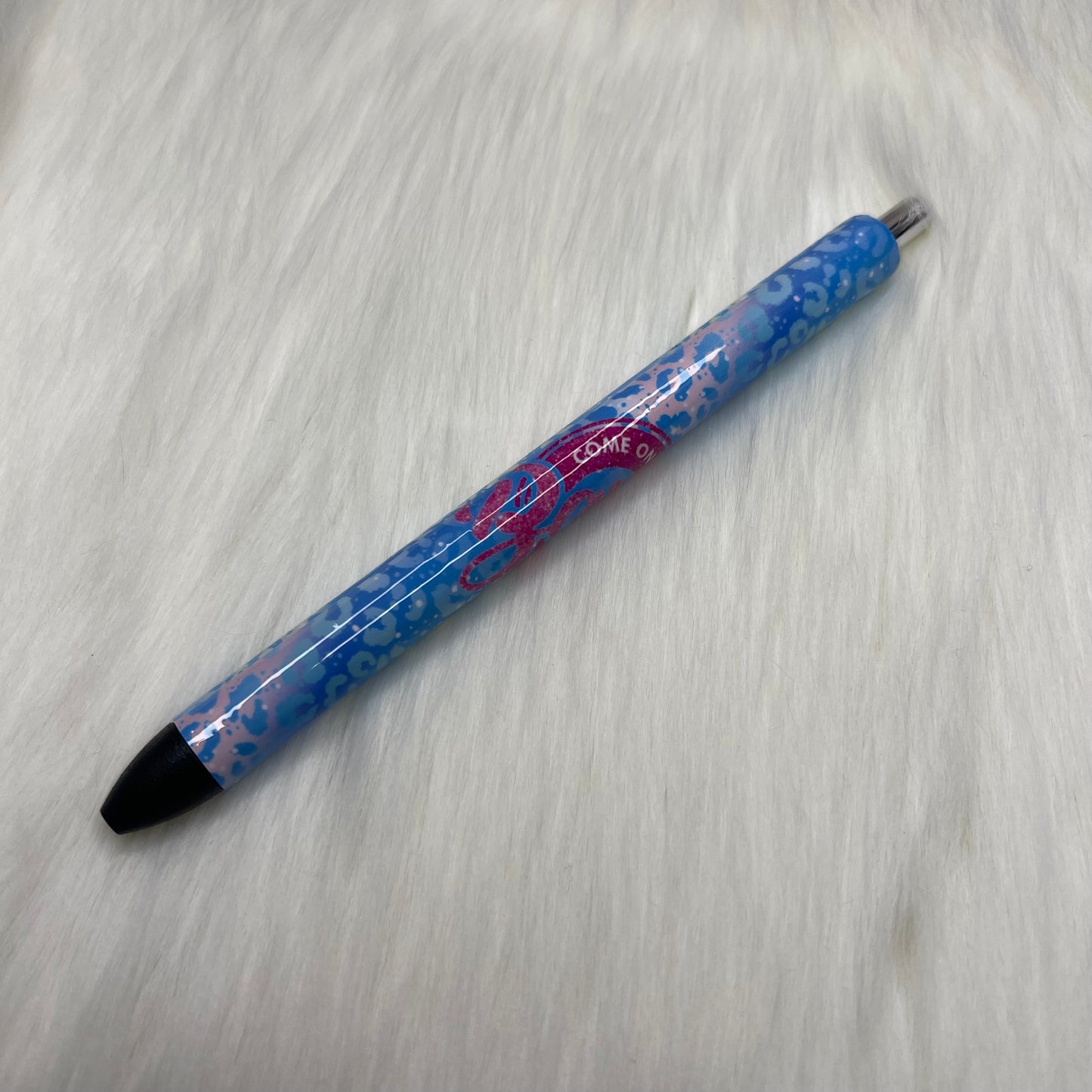 Barbie Print Wrapped Gel Pen