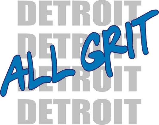 All Grit Football - Detroit Interchangeable Topper