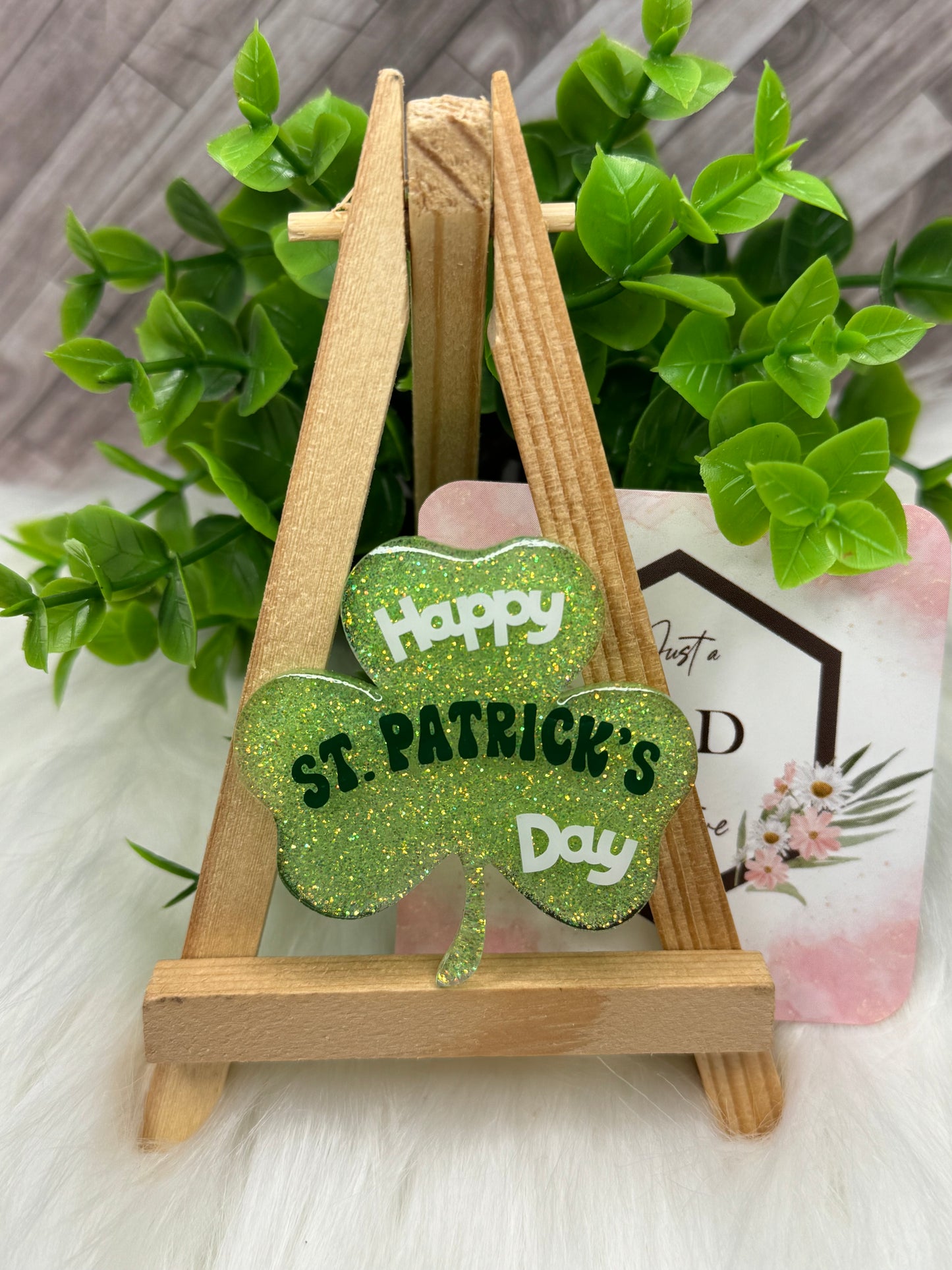 Happy St Patrick’s Day Interchangeable Badge Topper