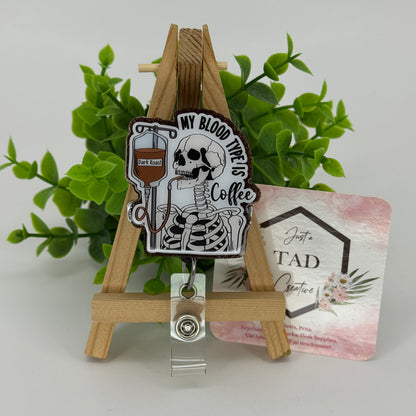 My Blood Type is COFFEE Interchangeable Topper