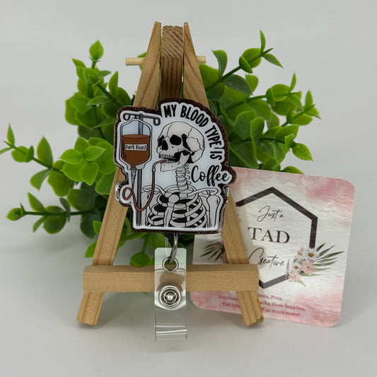 My Blood Type is COFFEE Interchangeable Topper