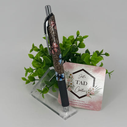 Howdy Honey Western Bow Glitter Pen