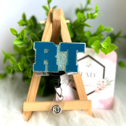 RT Credential Acronym Interchangeable Badge Reel Topper