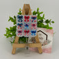 USA Flag Coquette Bows Design Interchangeable Badge Topper
