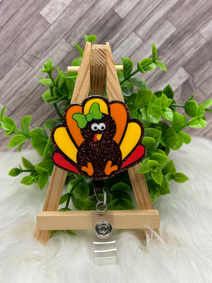 Turkey Interchangeable Badge Topper