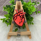 Anatomical Heart Interchangeable Badge Topper