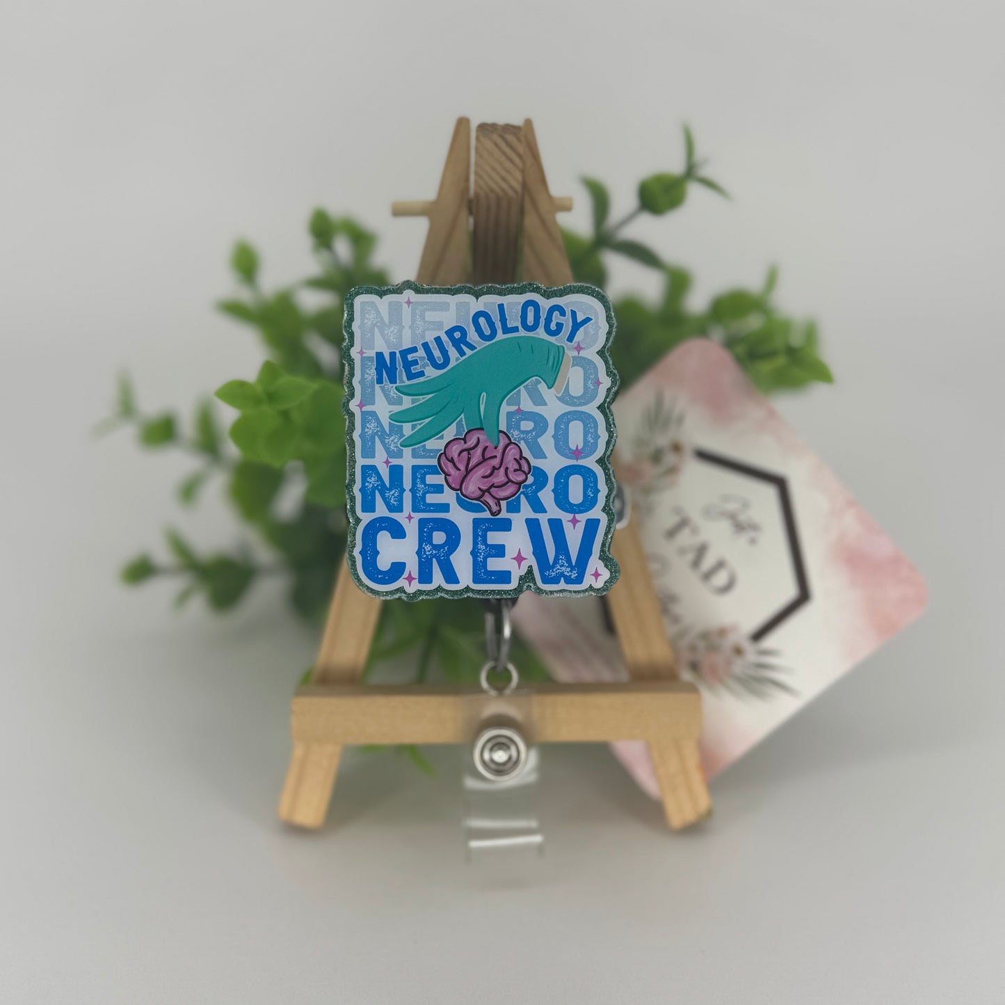 Neurology Crew Interchangeable Badge Reel Topper