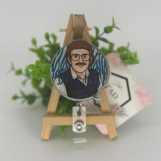 Do It Lady Interchangeable Badge Reel Topper