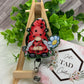 Lady Bug Gnome with Daisy Interchangeable Badge Reel Topper