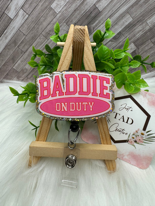 Baddie on Duty Interchangeable Badge Toppers