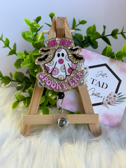 In My Spooky Era Floral Ghost Interchangeable Topper