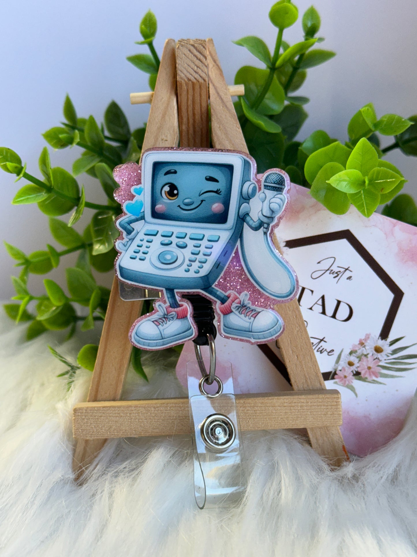 Ultrasound Machine Character Interchangeable Topper