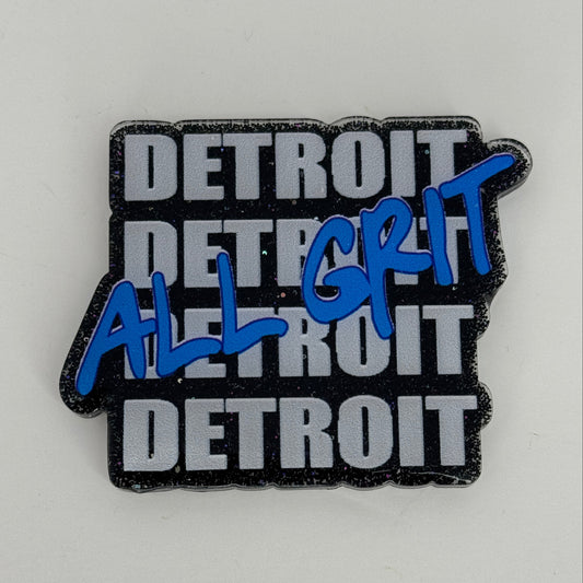 All Grit Football - Detroit Interchangeable Topper
