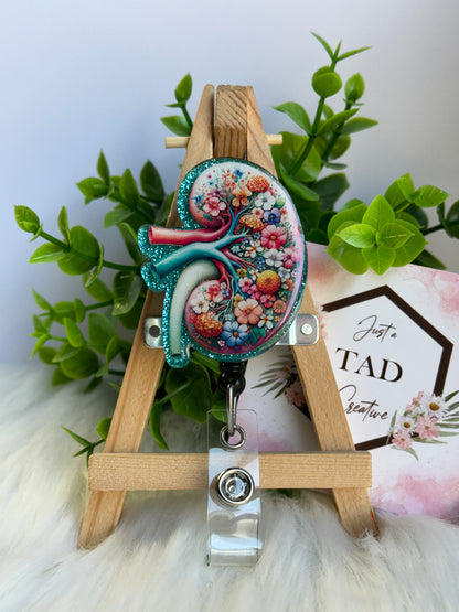Floral Kidney Interchangeable Topper
