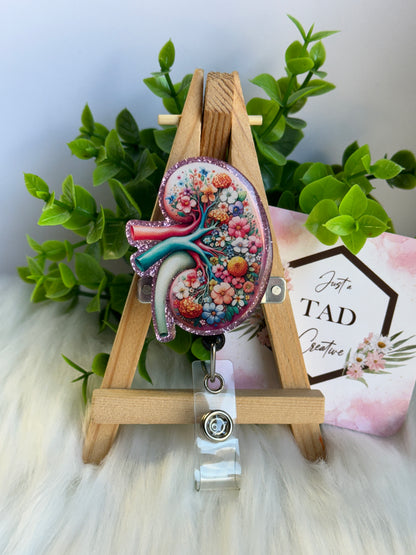 Floral Kidney Interchangeable Topper