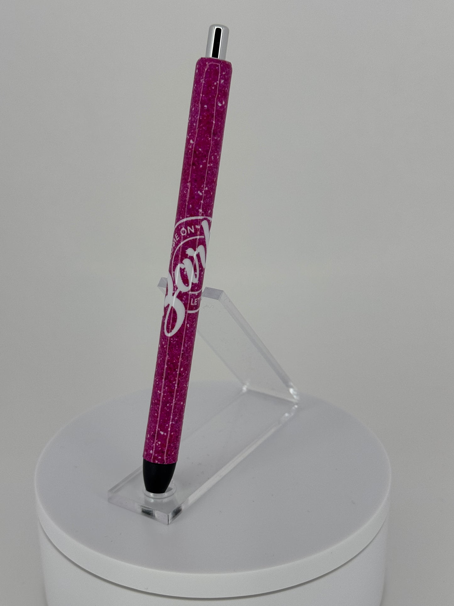 Barbie Print Wrapped Gel Pen