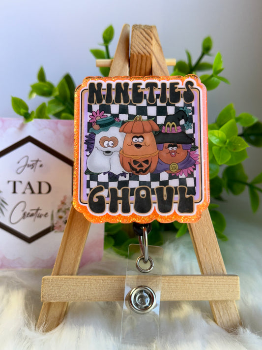 Nineties Ghoul Chicken Nugget Interchangeable Badge Toppers