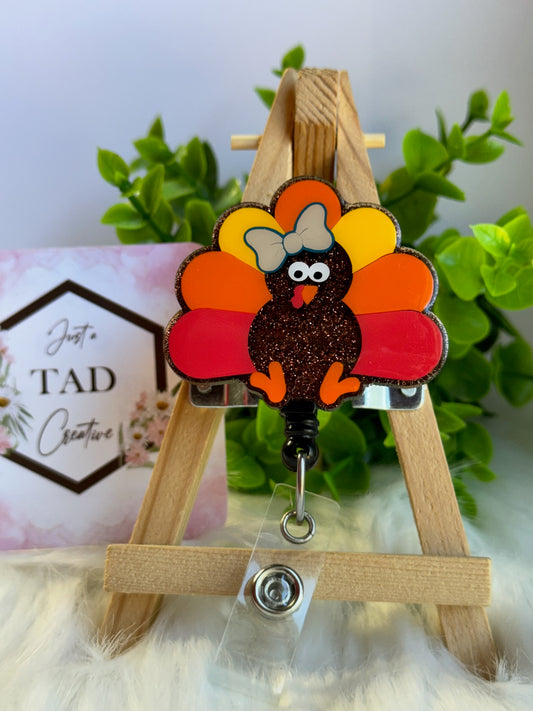 Turkey Interchangeable Badge Topper