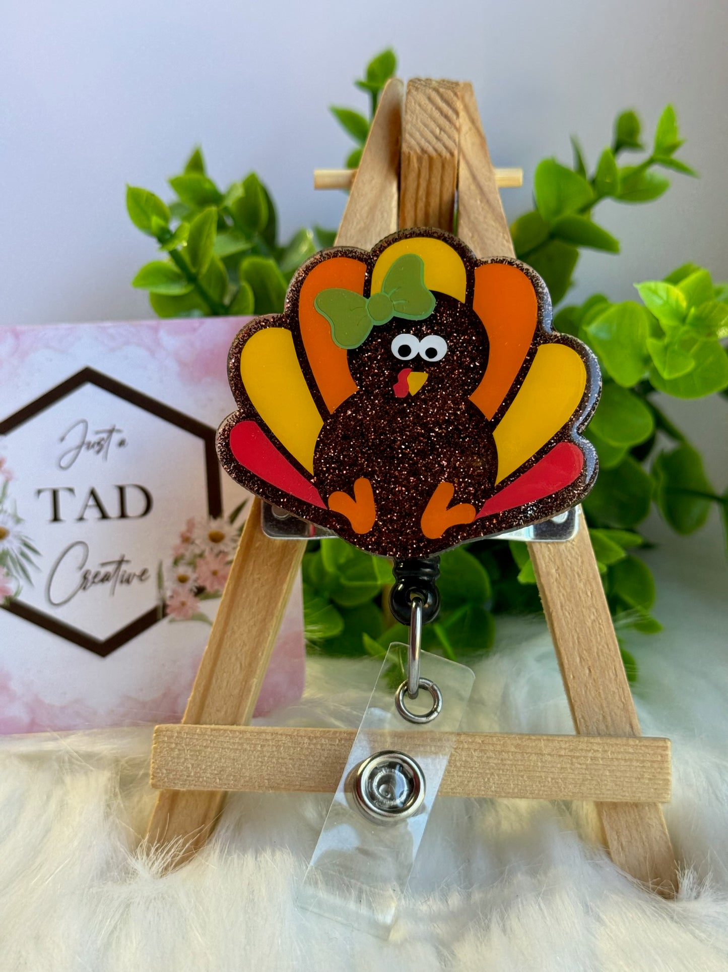 Turkey Interchangeable Badge Topper