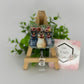 Chicken Trio Interchangeable Badge Topper