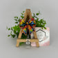 Autism Awareness Puzzle Coquette Bow Interchangeable Badge Topper