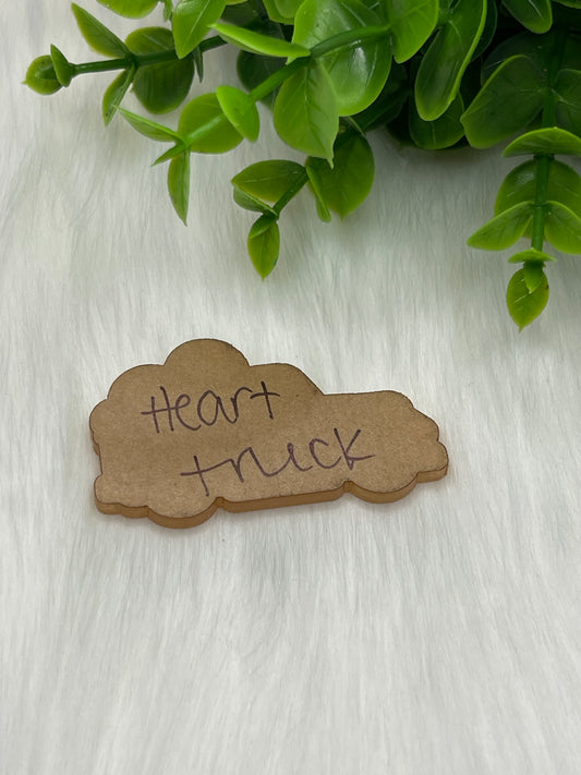 Heart Truck 2" Custom Request Blank