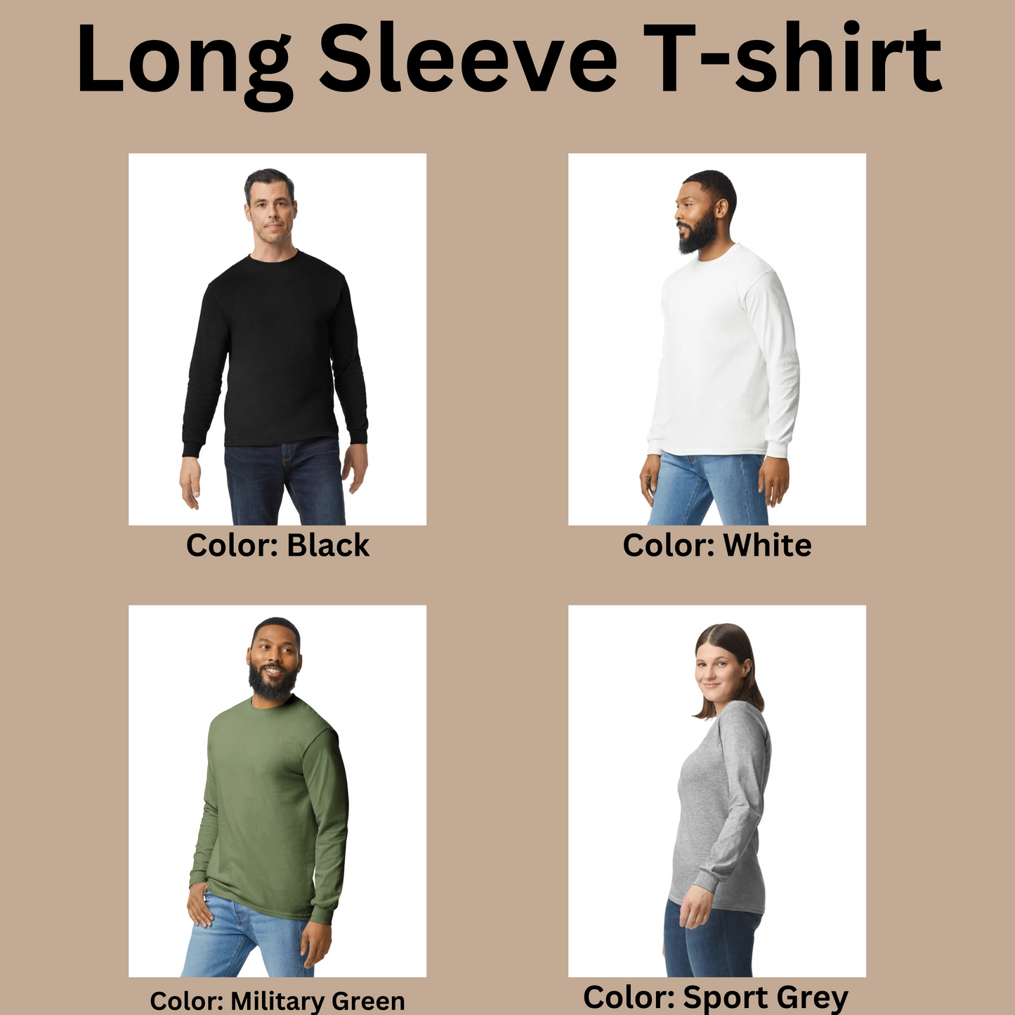 Crawford County Adult Long Sleeve T-Shirt