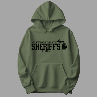 Simple Design Crawford County Adult Hooded Sweatshirt