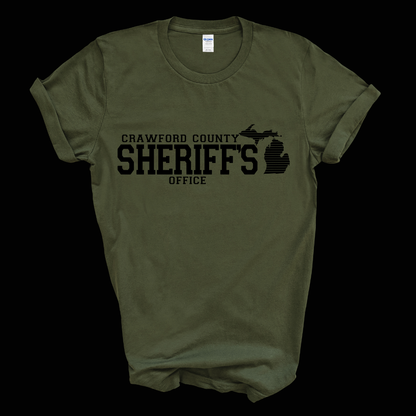 Simple Design Crawford County Adult T-Shirt