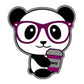 Coffee Panda 2" Custom Request Blank
