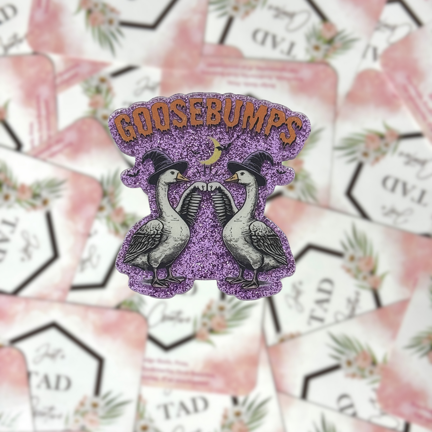 GooseBumps Fist Bumps Interchangeable Badge Topper