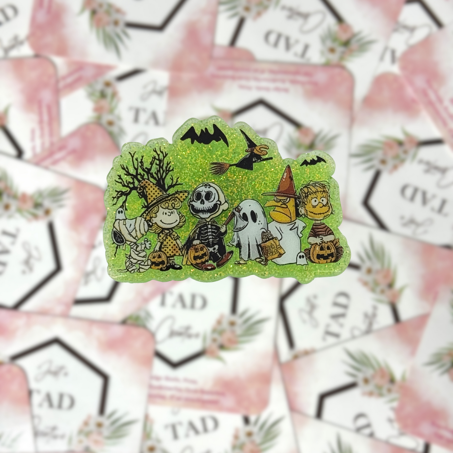 Peanuts Trick or Treaters Interchangeable Badge Topper