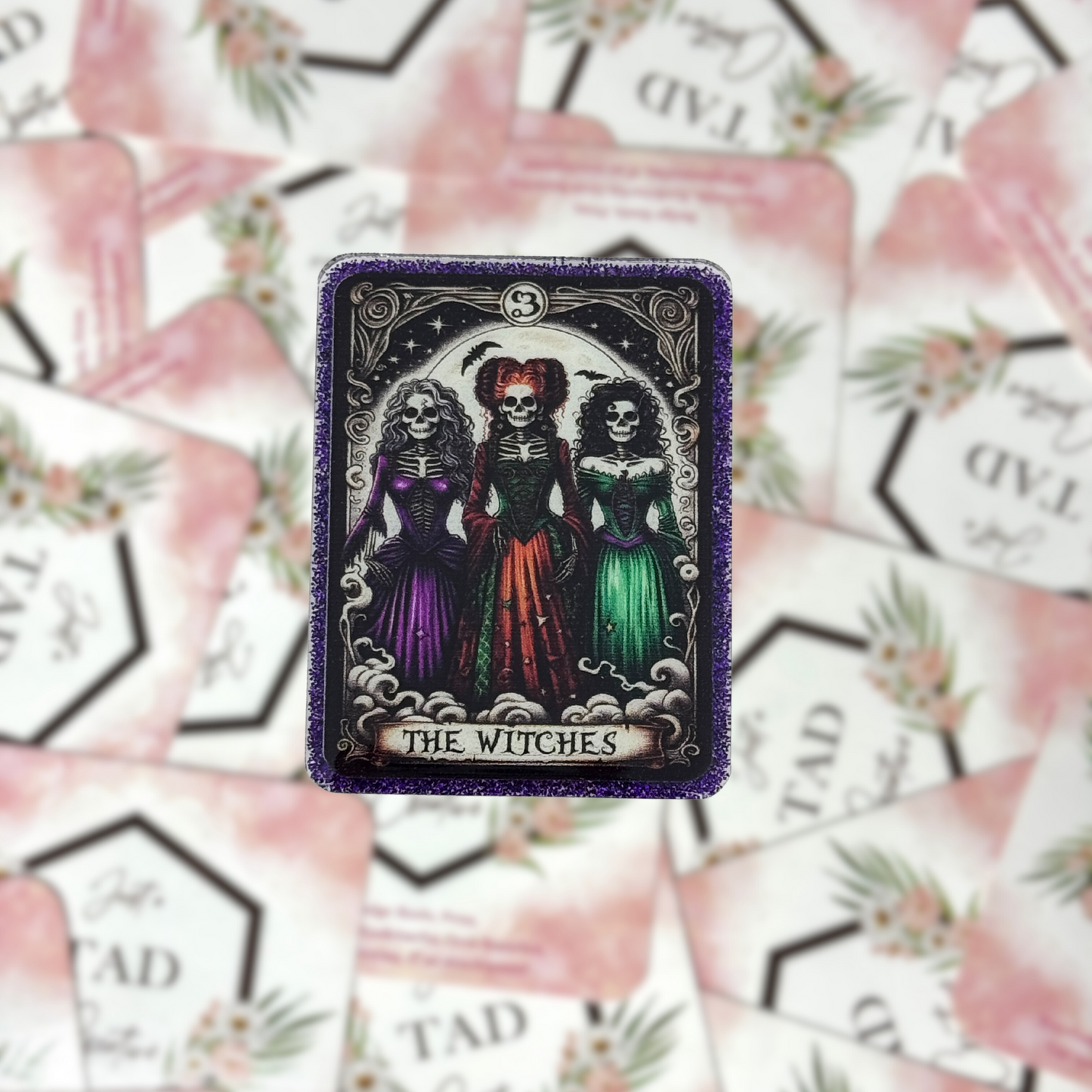 The Witches Tarot Style Card Interchangeable Badge Topper