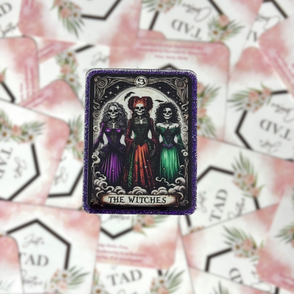 The Witches Tarot Style Card Interchangeable Badge Topper