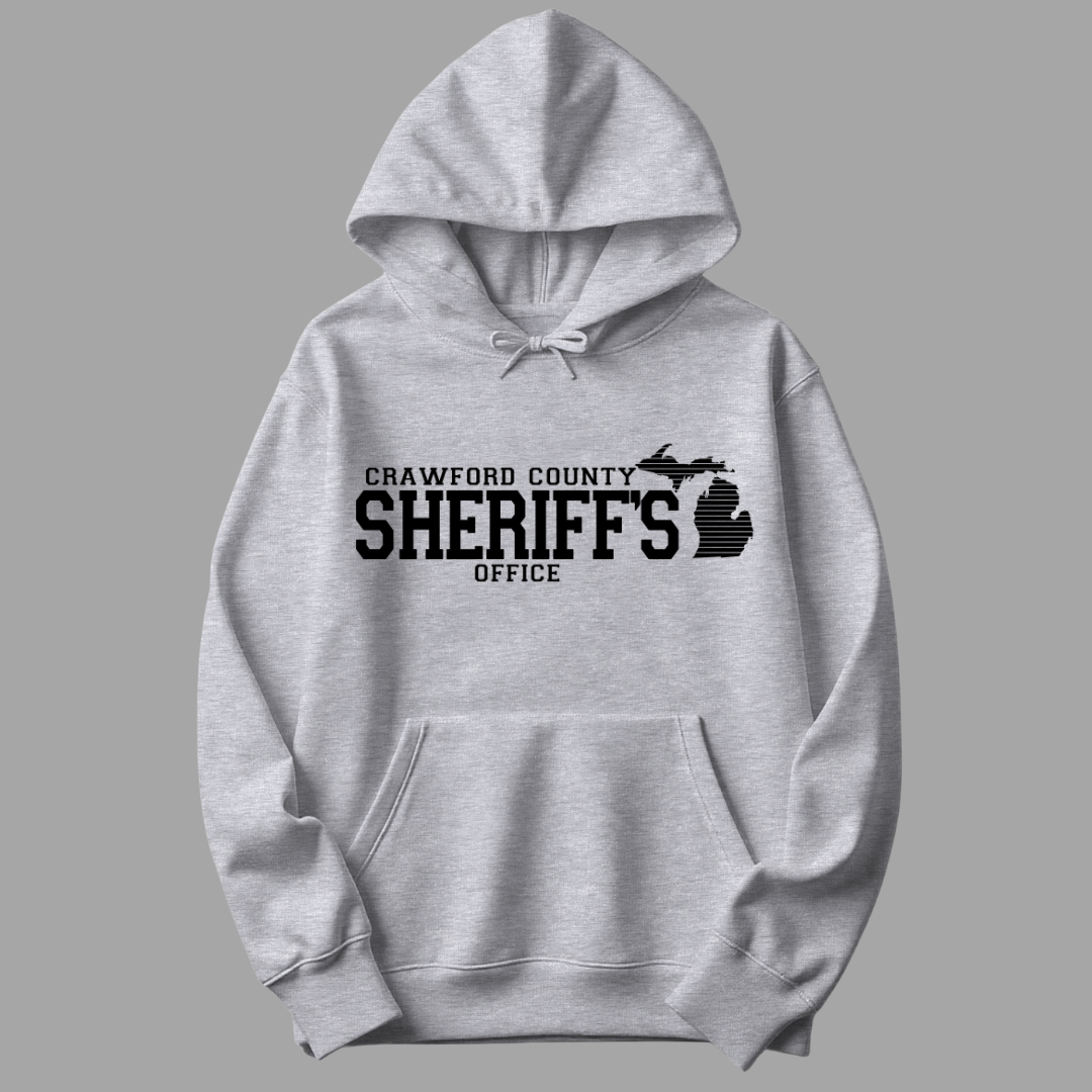 Simple Design Crawford County Adult Hooded Sweatshirt