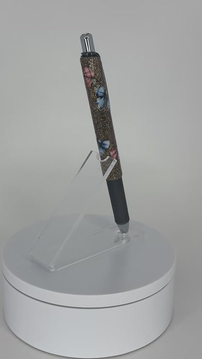 Howdy Honey Western Bow Glitter Pen